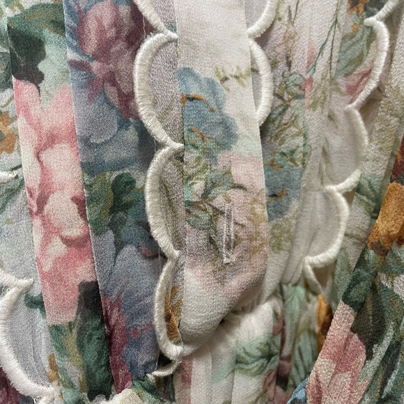 Zimmermann Chiffon Jumpsuit Playsuit Romper Size 3 - Picture 4 of 16